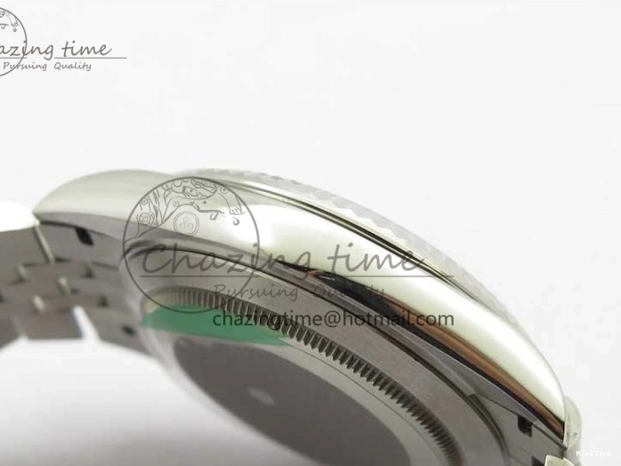 MiroTime 0414 DateJust 41MM 126334 904L SS VRF 1:1 Best Edition Black Dial Stick Markers on SS Jubilee Bracelet A Trendy 2901